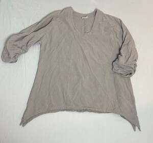 Oh My Gauze Lagenlook Cotton Gauze Tunic Blouse